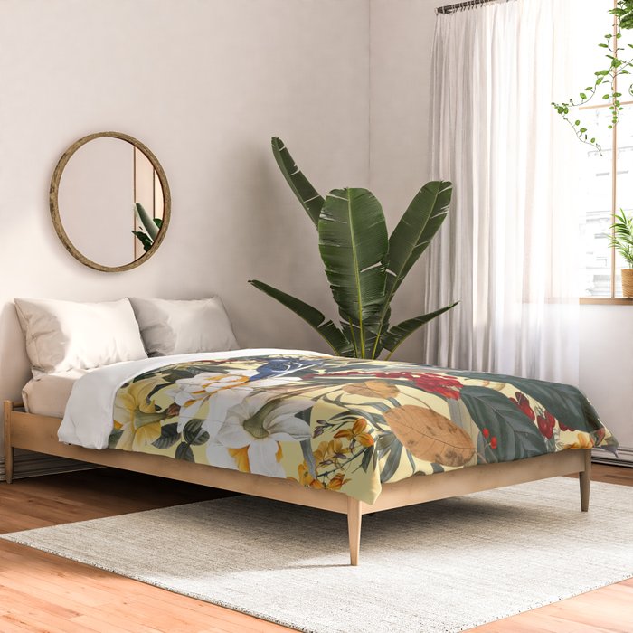 Floral and Birds XXIX Comforter Gallery Image 2
