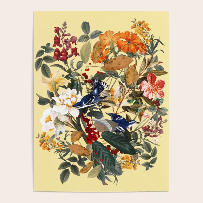Floral and Birds XXIX Poster Gallery Image 1