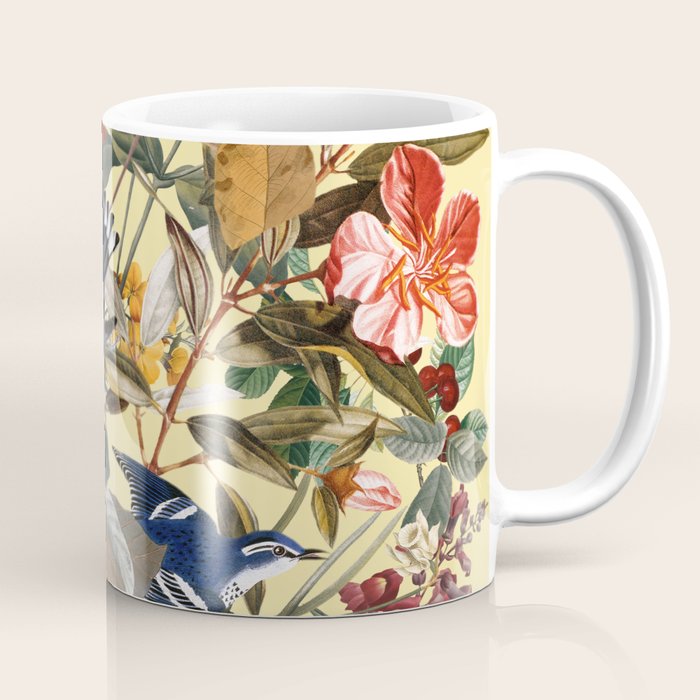 Floral and Birds XXIX Coffee Mug Gallery Image 1
