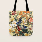 Floral and Birds XXIX Tote Bag Gallery Image 1