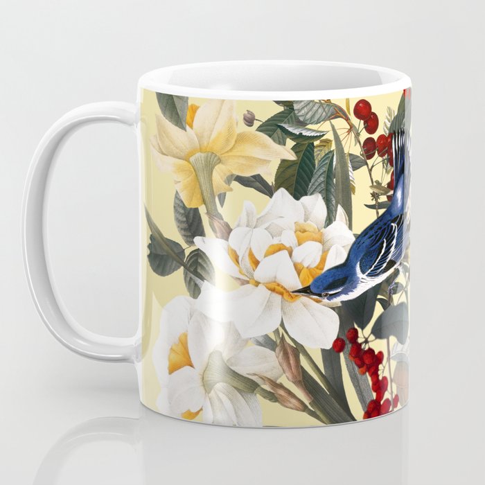Floral and Birds XXIX Coffee Mug Gallery Image 3