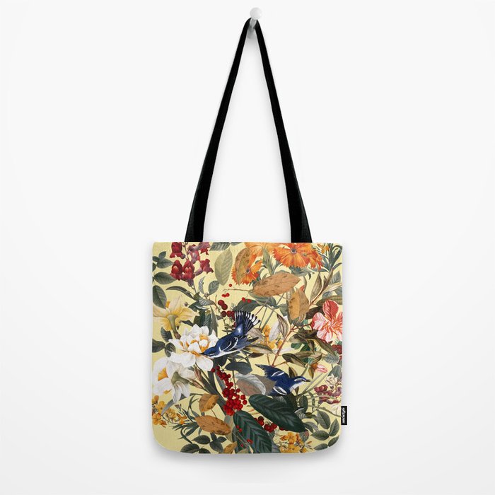 Floral and Birds XXIX Tote Bag Gallery Image 2