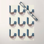 Whimsy Superb Fairywren Wrapping Paper Gallery Image 1