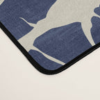 Poppies Indigo Desk Mat Gallery Image 4