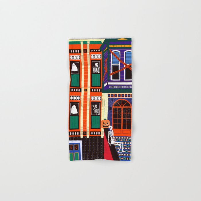 Haunted house - Halloween  Bath Towel Gallery Image 1