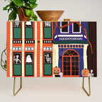 Haunted house - Halloween  Credenza Gallery Image 1