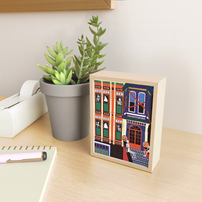 Haunted house - Halloween  Mini Art Print Gallery Image 2