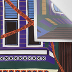 Haunted house - Halloween  Wall Tapestry Gallery Image 3