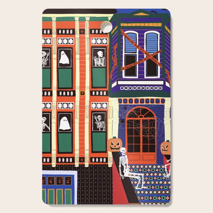 Haunted house - Halloween  Cutting Board Gallery Image 1