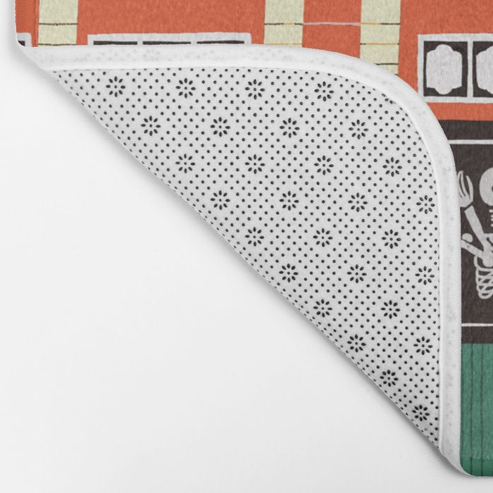 Haunted house - Halloween  Bath Mat Gallery Image 2