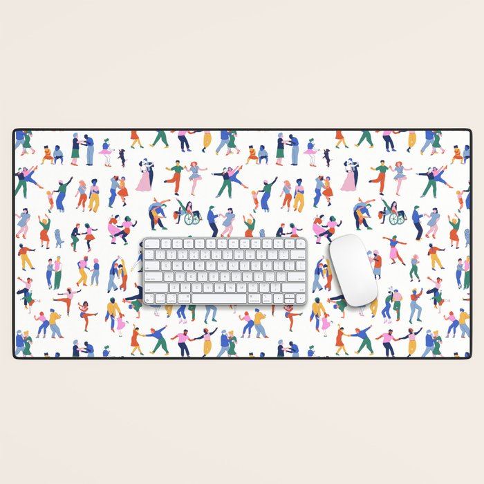 The Evolution of Dance Desk Mat Gallery Image 1