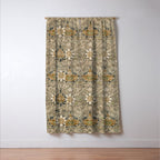 William Morris Montreal Grey Charcoal Window Curtain Gallery Image 3