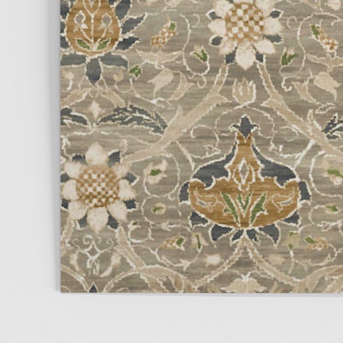 William Morris Montreal Grey Charcoal Poster Gallery Image 3