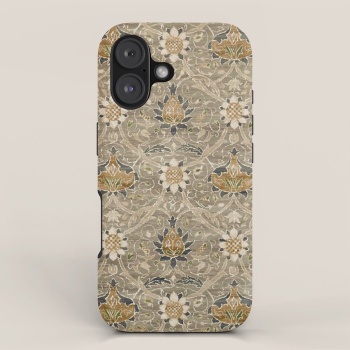 William Morris Montreal Grey Charcoal iPhone Case Gallery Image 1