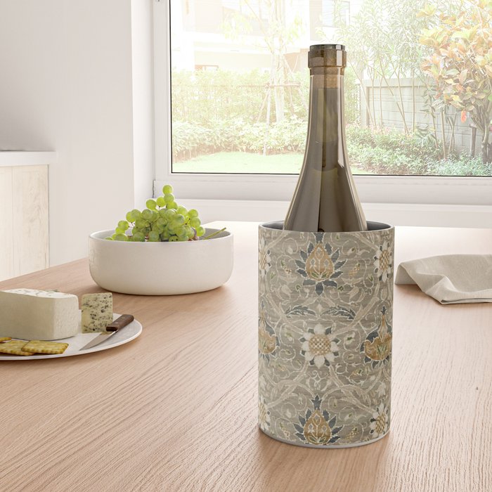 William Morris Montreal Grey Charcoal Wine Chiller Gallery Image 4