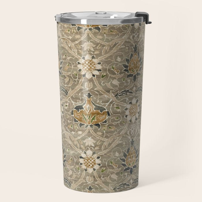 William Morris Montreal Grey Charcoal Travel Mug Gallery Image 2