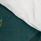 Tropical Serpent - Teal & Blush Comforter Gallery Image 4