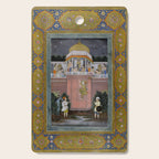 Prince Climbing Tower Manuscript Mughal India Cutting Board Gallery Image 1