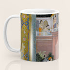 Prince Climbing Tower Manuscript Mughal India Coffee Mug Gallery Image 3