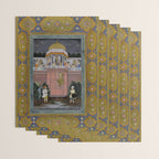 Prince Climbing Tower Manuscript Mughal India Wrapping Paper Gallery Image 3