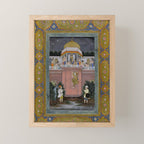 Prince Climbing Tower Manuscript Mughal India Mini Art Print Gallery Image 1