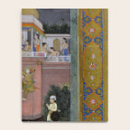Prince Climbing Tower Manuscript Mughal India Notebook Gallery Image 4