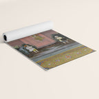 Prince Climbing Tower Manuscript Mughal India Yoga Mat Gallery Image 2