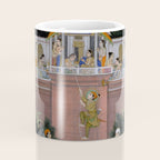 Prince Climbing Tower Manuscript Mughal India Coffee Mug Gallery Image 4