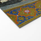 Prince Climbing Tower Manuscript Mughal India Welcome Mat Gallery Image 2