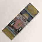 Prince Climbing Tower Manuscript Mughal India Yoga Mat Gallery Image 1