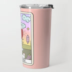 WINE READING (LIGHT) Travel Mug Gallery Image 2