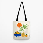 Sunny Fruit Bowl / Tropical Fruit Series Tote Bag Gallery Image 2