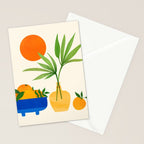 Sunny Fruit Bowl / Tropical Fruit Series Stationery Card Gallery Image 2