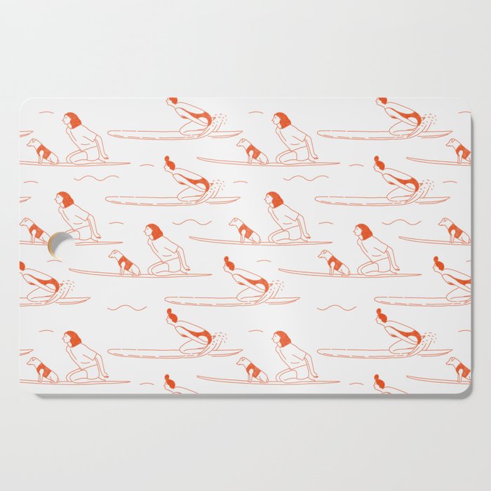 Paddle out Cutting Board Gallery Image 1