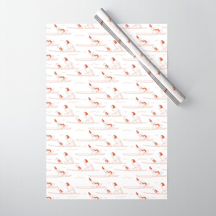 Paddle out Wrapping Paper Gallery Image 1