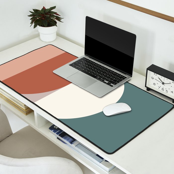 Abstract Geometric 01D Desk Mat Gallery Image 2