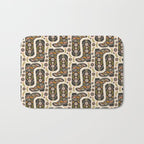 Cowboy boots and flowers Bath Mat Gallery Image 1