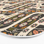 Cowboy boots and flowers Bath Mat Gallery Image 3