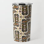 Cowboy boots and flowers Travel Mug Gallery Image 1