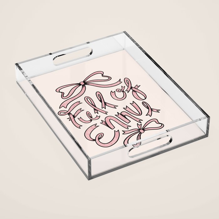 Full of Ennui Acrylic Tray Gallery Image 1