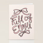 Full of Ennui Stationery Card Gallery Image 2