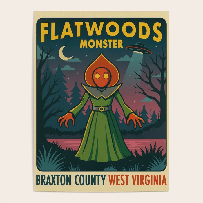Flatwoods Monster Poster Gallery Image 1