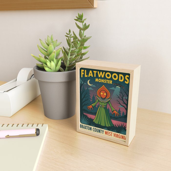 Flatwoods Monster Mini Art Print Gallery Image 2