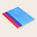 Cerulean Blue Red  Notebook Gallery Image 2