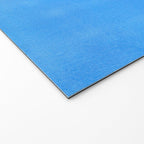 Cerulean Blue Red  Welcome Mat Gallery Image 2