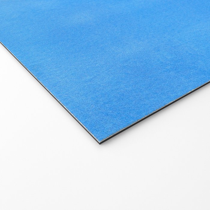 Cerulean Blue Red  Welcome Mat Gallery Image 2