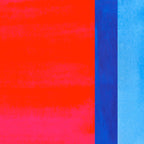 Cerulean Blue Red  Coffee Mug Gallery Image 2
