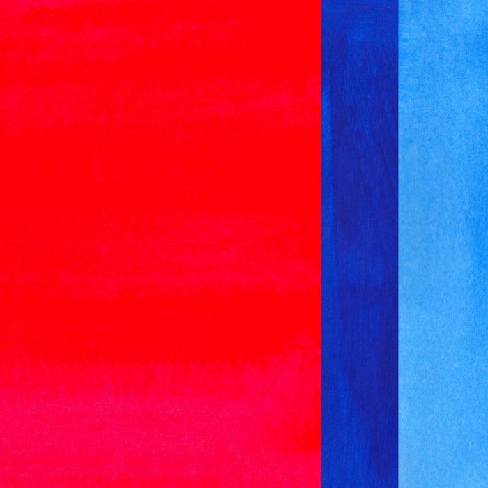 Cerulean Blue Red  Coffee Mug Gallery Image 2