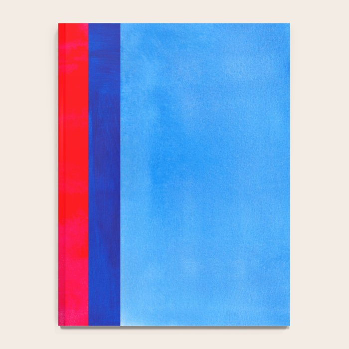 Cerulean Blue Red  Notebook Gallery Image 4