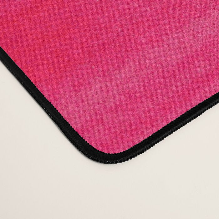Cerulean Blue Red  Desk Mat Gallery Image 4